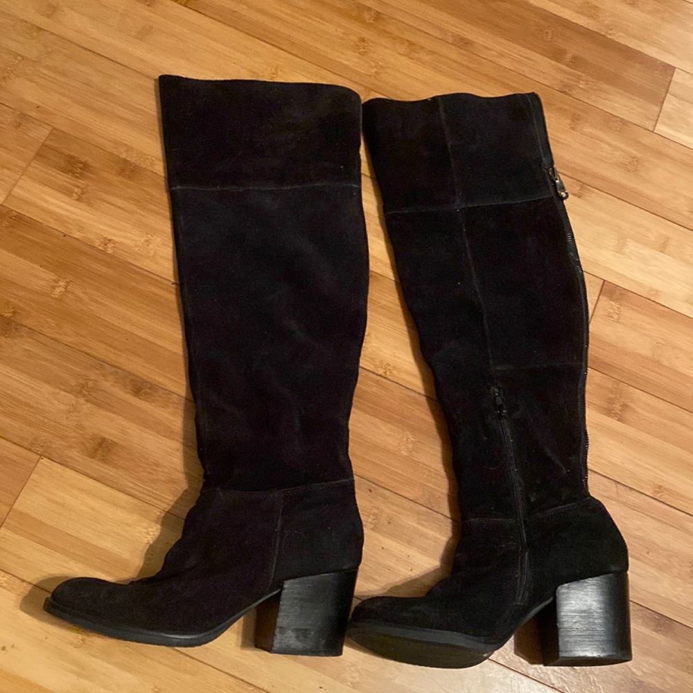 Steve Madden leather knee high boots